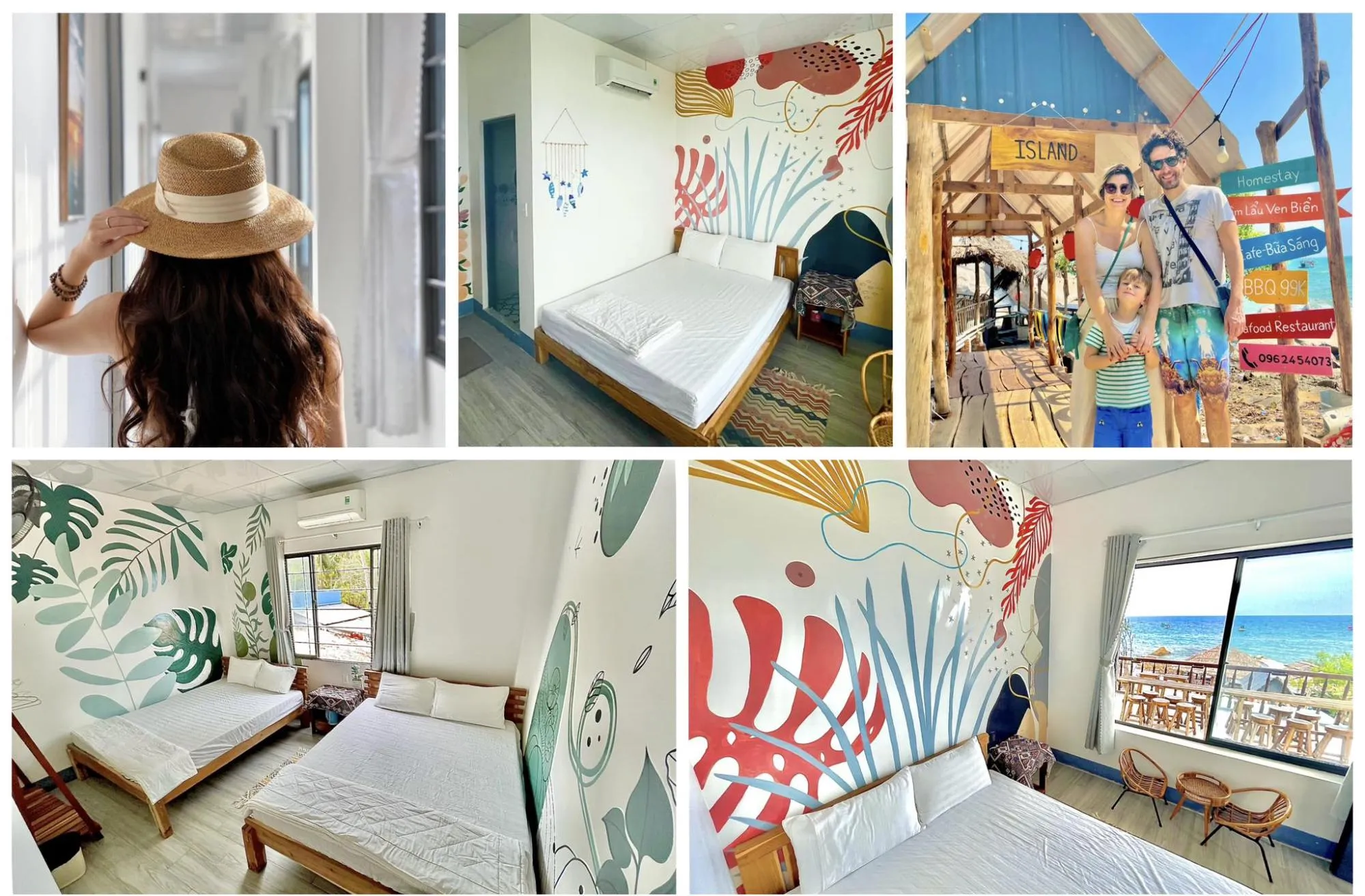 Island Homestay view toàn cảnh Hòn Sơn