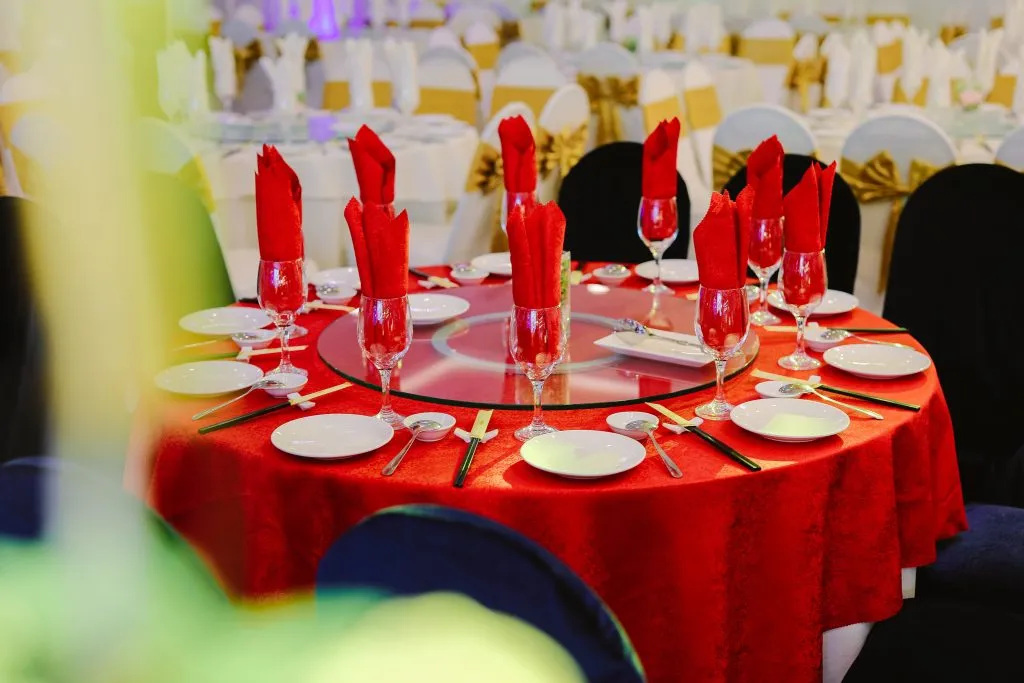 Sảnh tiệc Happy Gold với không gian rộng rãi