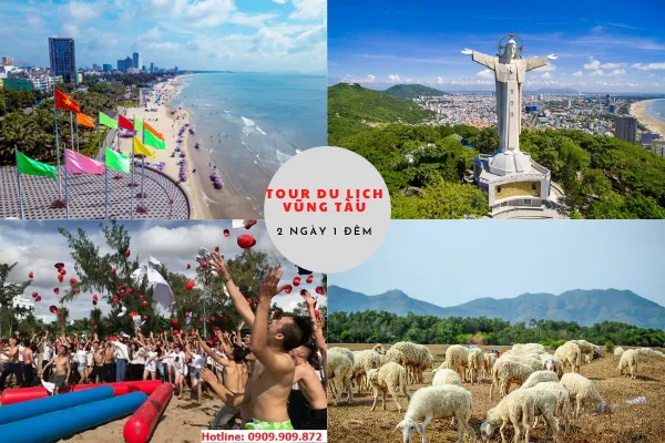 Du khách tham quan các địa danh nổi tiếng tại Vũng Tàu