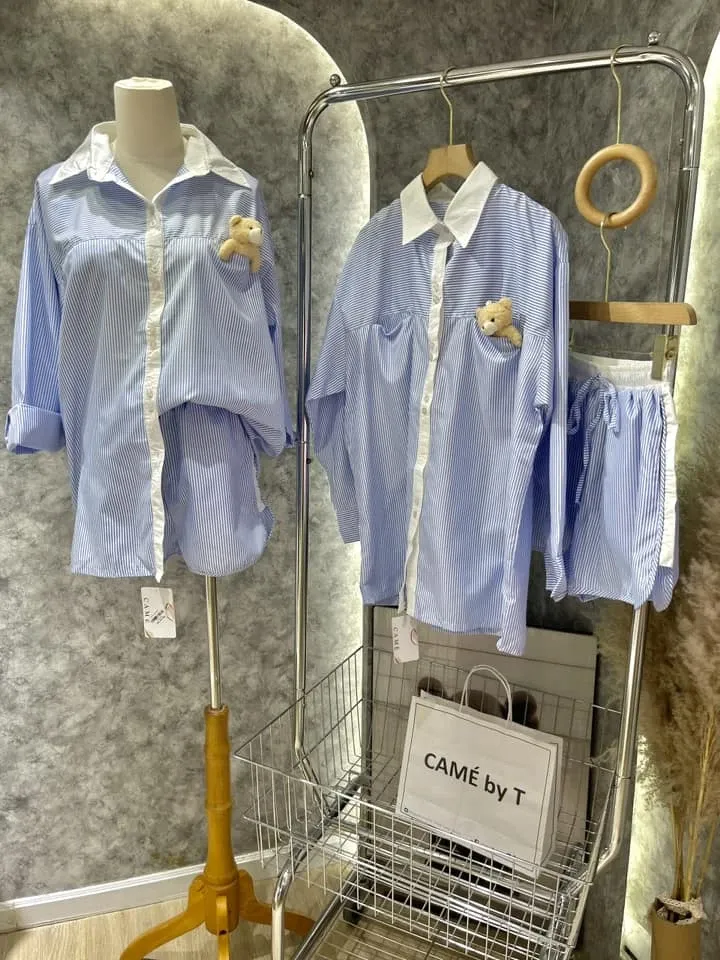 Áo sơ mi kẻ sọc nhỏ