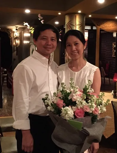 Vợ chồng bác sĩ Hồ Mạnh Tường - Vương Ngọc Lan