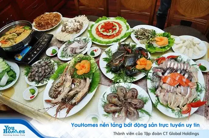 Hải sản Biển Đông chuyên hải sản tươi chế biến vừa vị