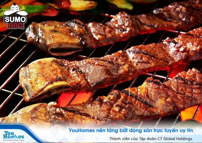 Sumo BBQ phục vụ buffet nướng Nhật Bản kèm lẩu