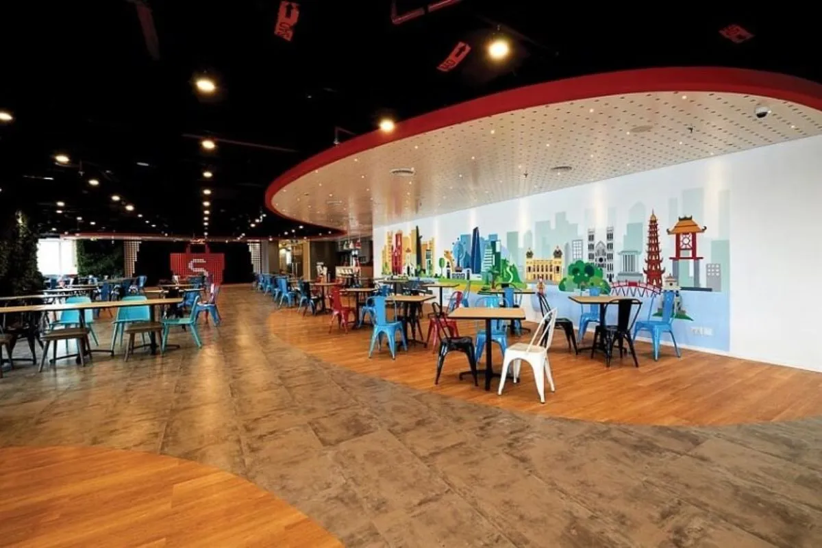 Tranh tường văn phòng hiện đại