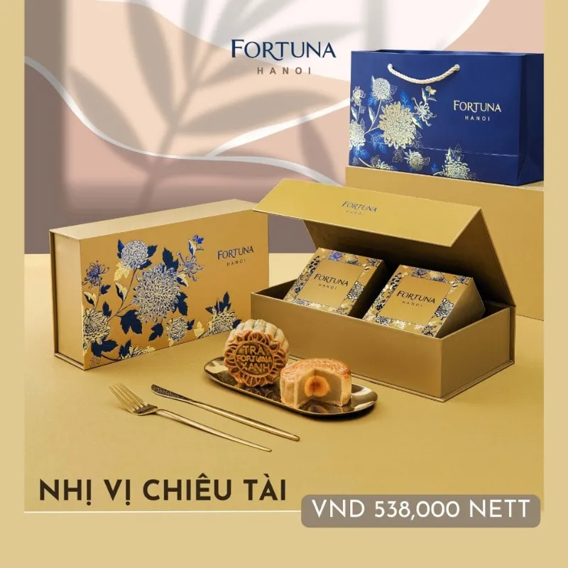 Không gian bán bánh tại khách sạn Fortuna