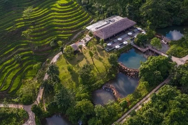 Avana Retreat với villa gỗ giữa núi rừng Mai Châu