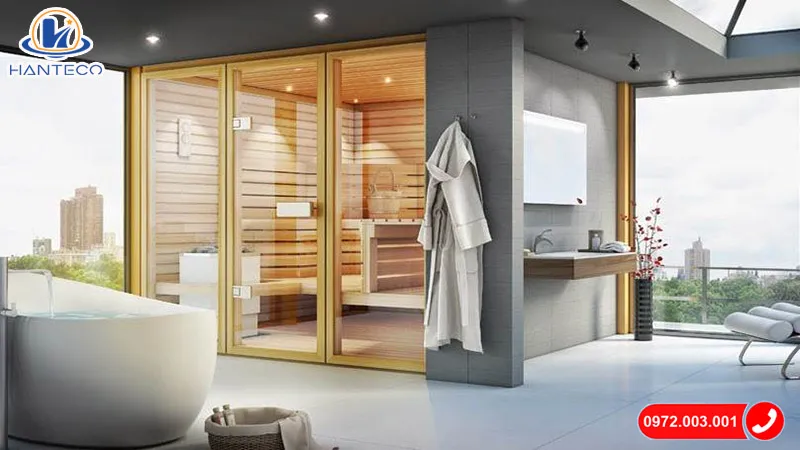 Tận dụng tối đa các nguyên vật liệu, thiết bị có sẵn để tiết kiệm chi phí làm phòng xông