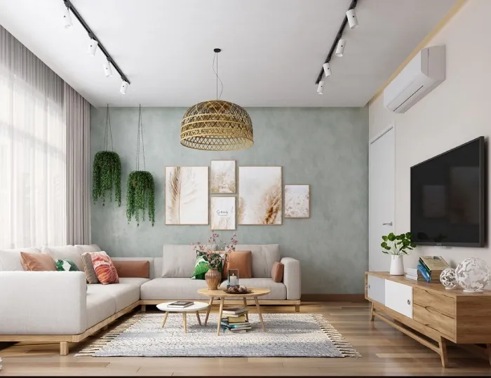 Chọn tông màu sáng cho không gian thoáng đãng