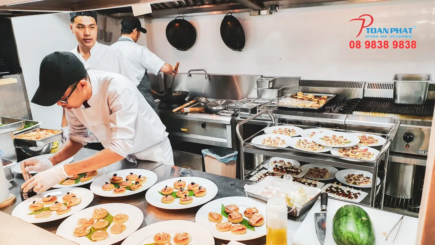 Chi phí đầu tư bếp nhà hàng