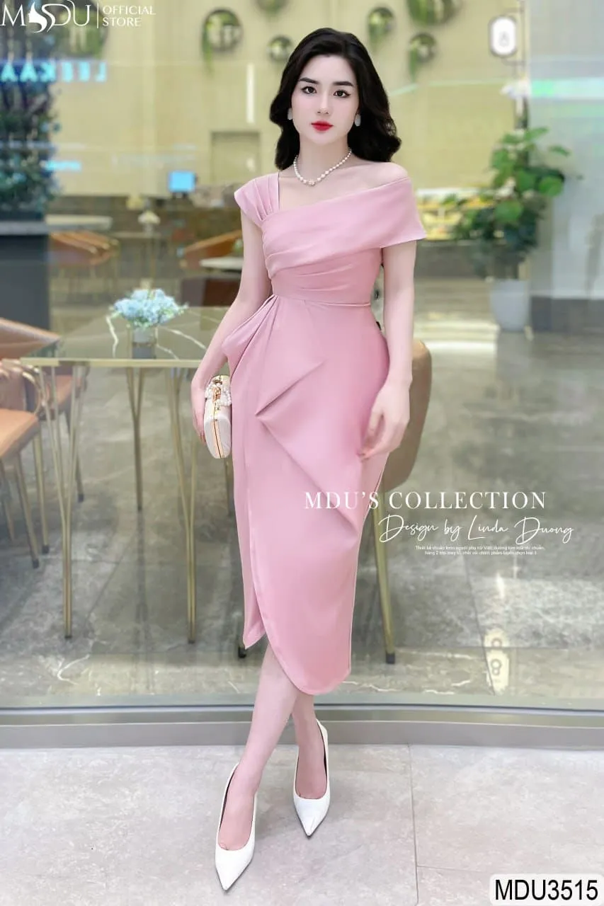 Các Kiểu Dáng Đầm Body Dự Tiệc Cưới Sang Trọng Đẹp Mê Hồn - Đầm Body Xẻ Tà