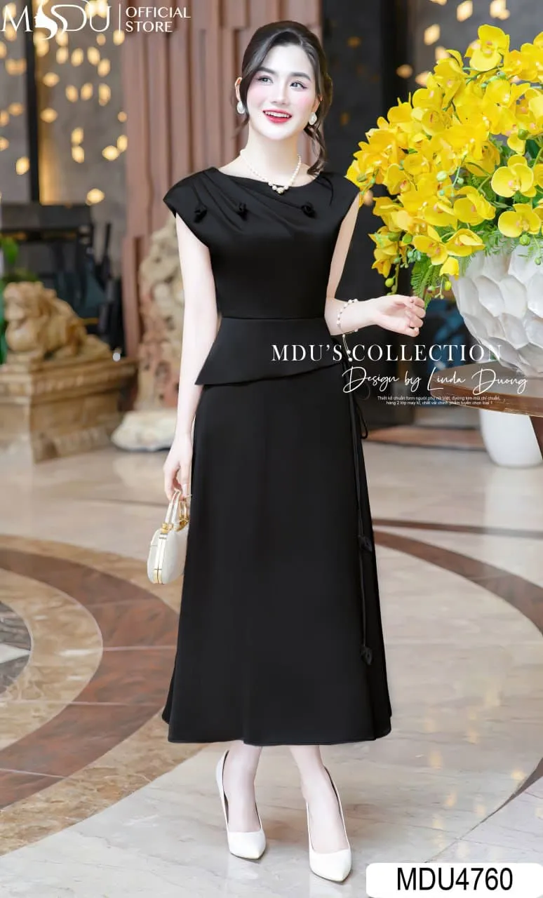Các Kiểu Dáng Đầm Body Dự Tiệc Cưới Sang Trọng Đẹp Mê Hồn - Đầm Body Peplum