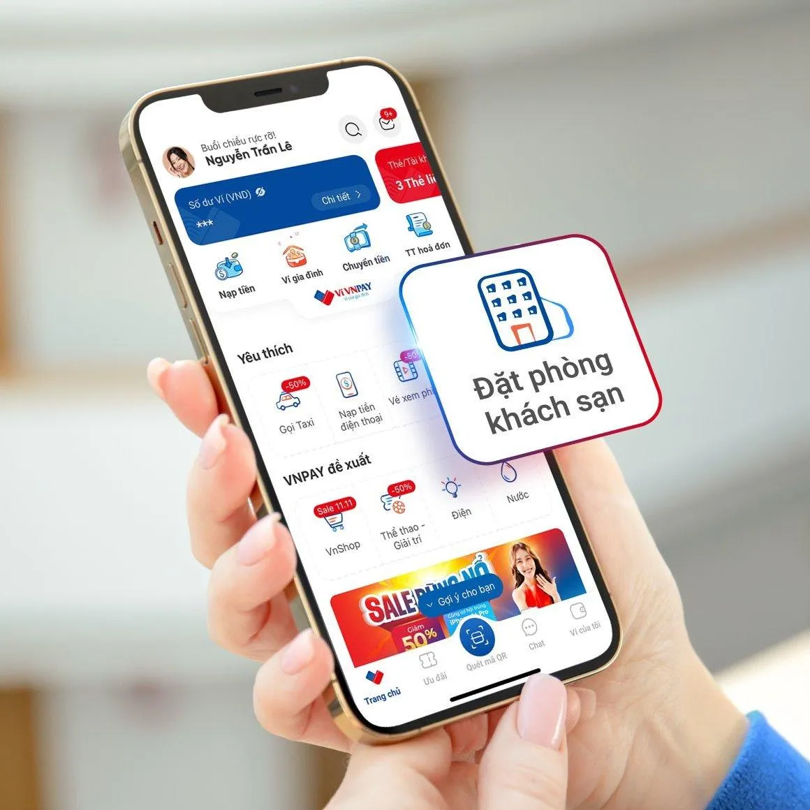 Đặt phòng khách sạn online được nhiều người dùng ưa chuộng bởi sự linh hoạt, tiện lợi cùng các ưu đãi hấp dẫn