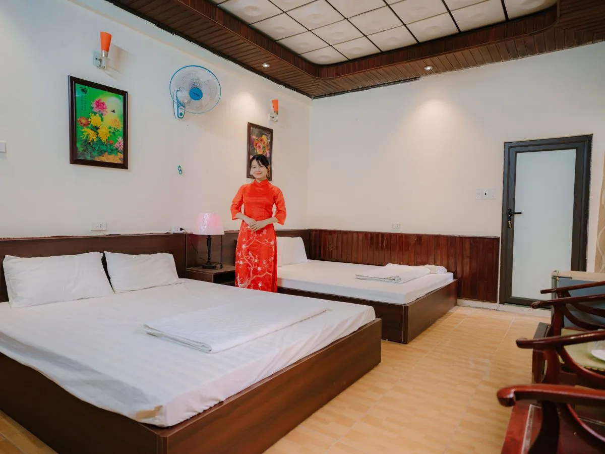 Không gian phòng rộng