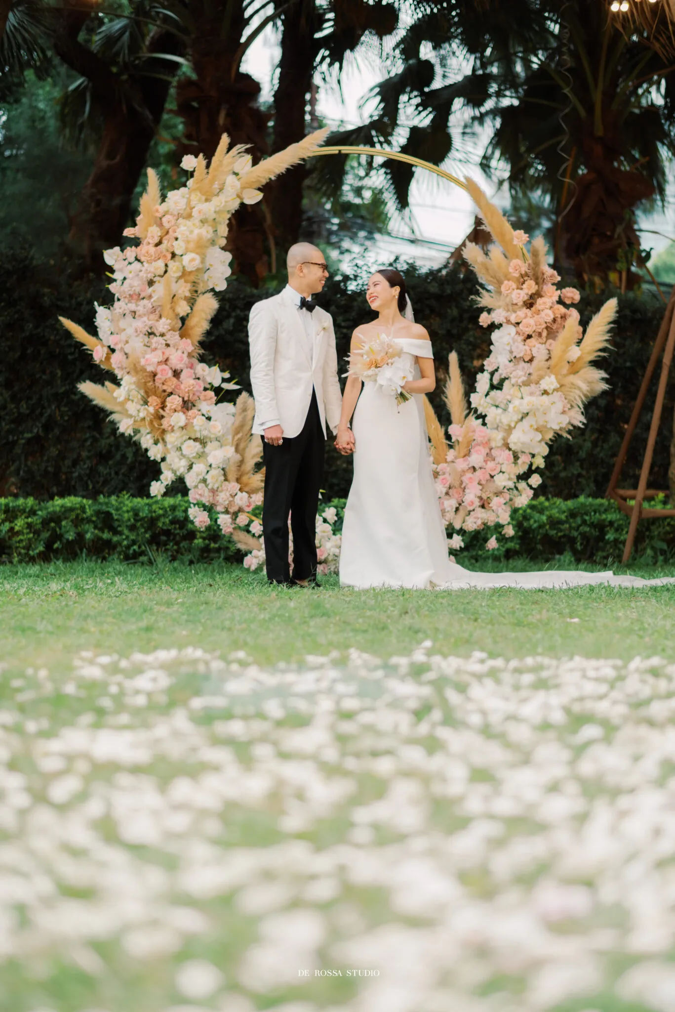 Không gian tiệc cưới sang trọng