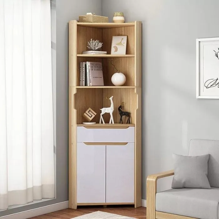 Kệ góc tường phòng khách