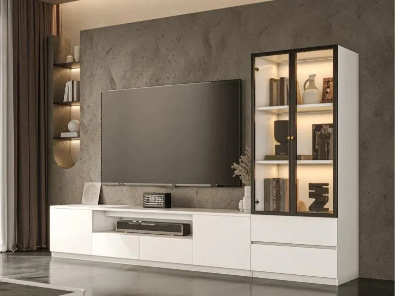 Vách ngăn bê tông, gạch phù hợp phong cách công nghiệp