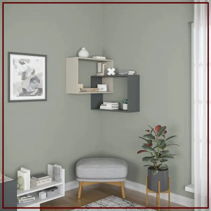Kệ treo ở góc tường