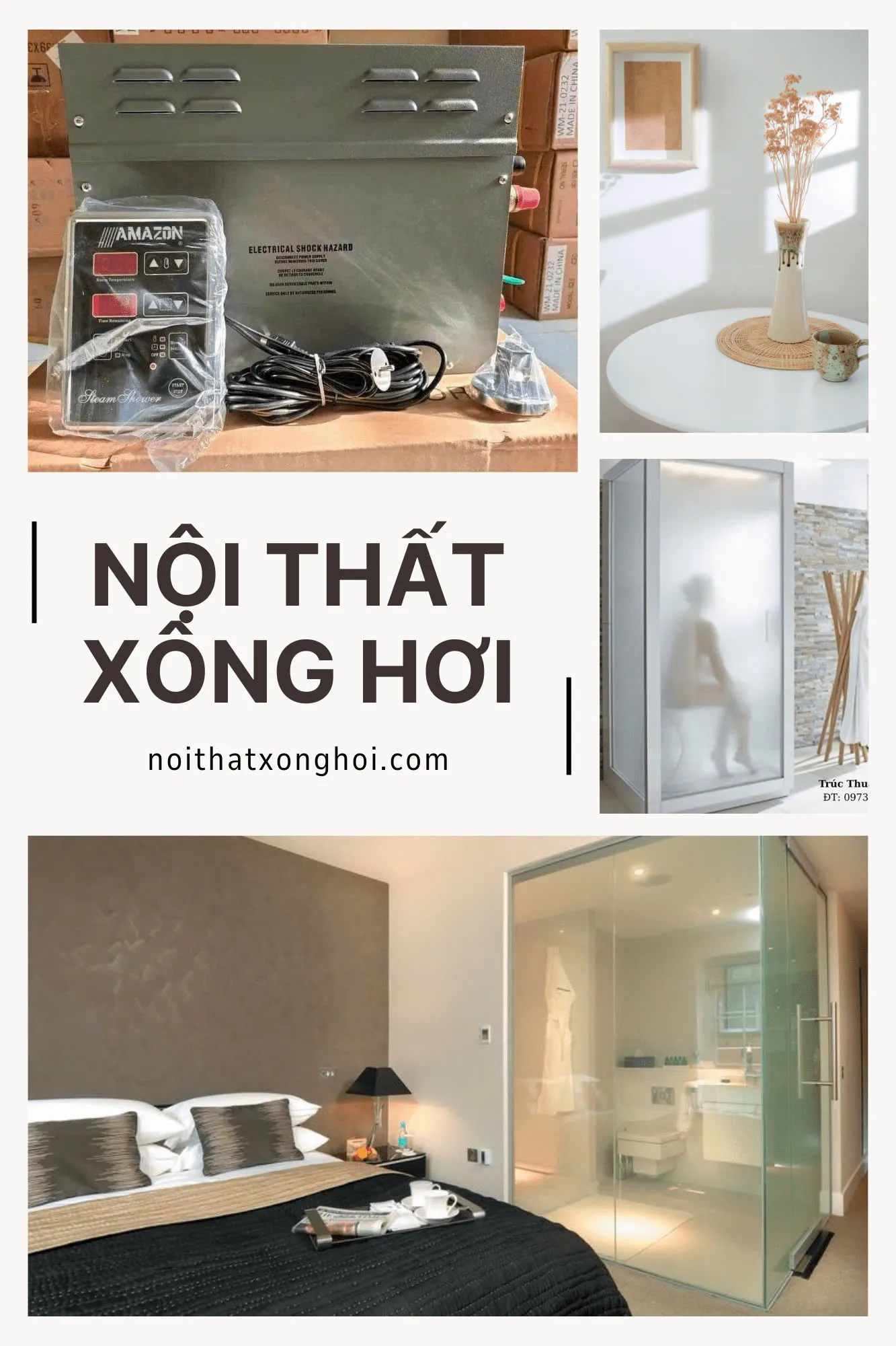 Cùng Trúc Thuận Phát trải nghiệm tư vấn thi công phòng xông hơi tại nhà – Lắp xông hơi ướt gia đình Đà Nẵng