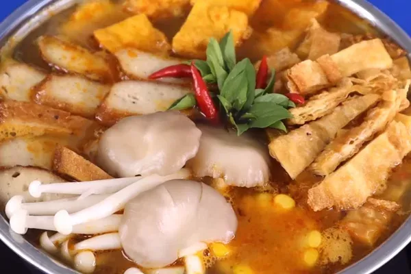 Láº©u háº£i sáº£n chua cay chay thanh Ä'áº¡m