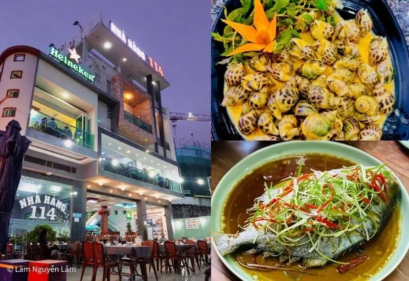 Nhà hàng 114 Xuân Diệu Quy Nhơn