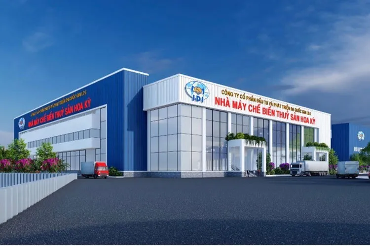 Phối cảnh Nhà máy chế biến thủy sản Hoa Kỳ tại Đồng Tháp