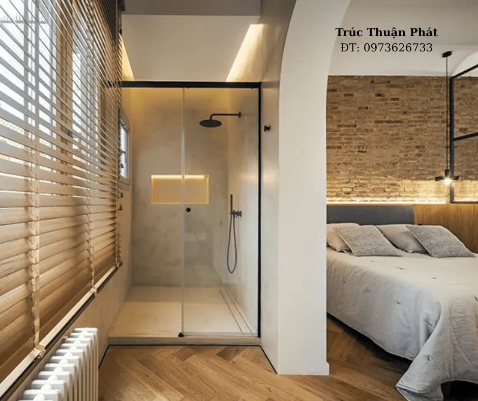 Mẫu phòng xông hơi ướt gia đình kết hợp phòng tắm – Tư vấn lắp phòng xông hơi ở Đà Nẵng