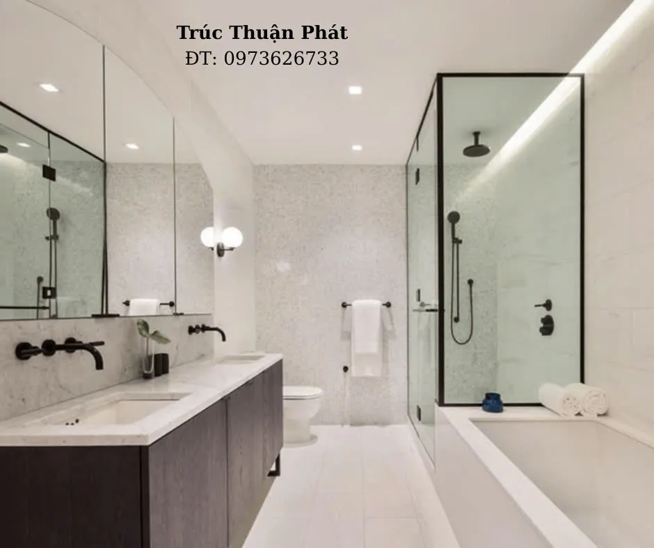 Tư vấn thi công phòng xông hơi ướt chất lượng giá rẻ – Phòng xông hơi ướt thường được ngăn bởi kính cường lực