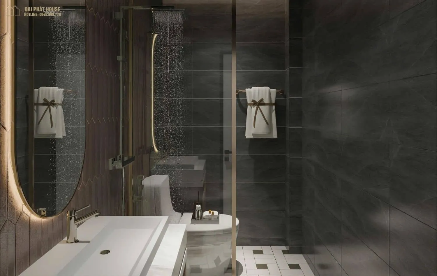 Phòng tắm khách sạn