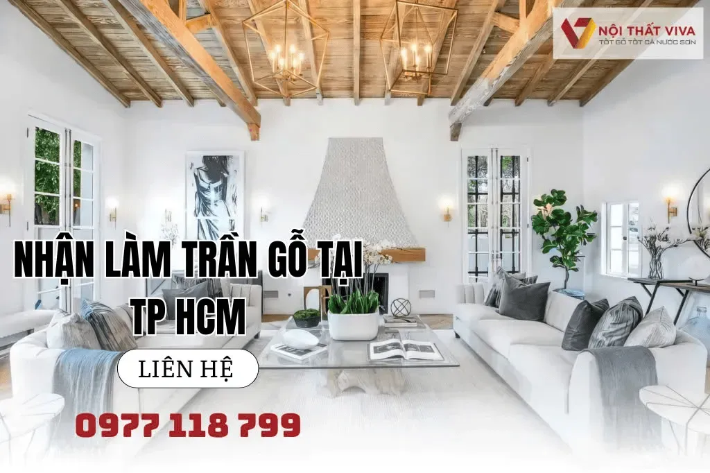 Bảo quản trần gỗ đúng cách
