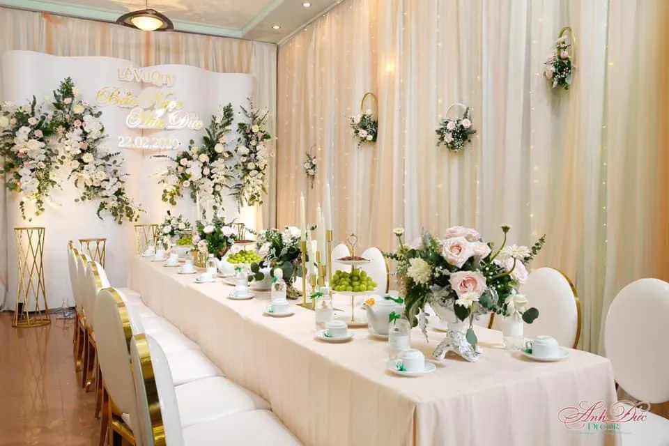 Trang trí gia tiên Yame Wedding