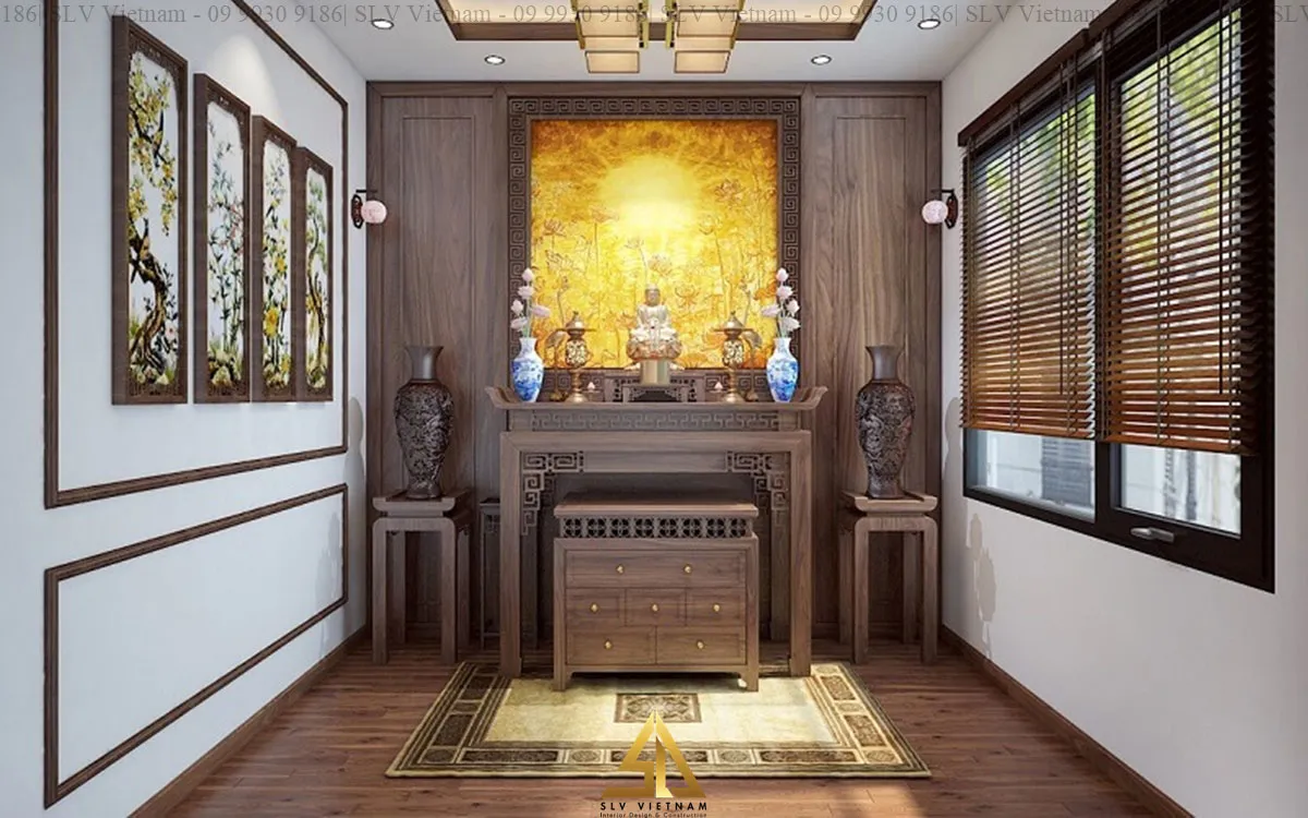 Vị trí đặt bàn thờ hợp phong thủy