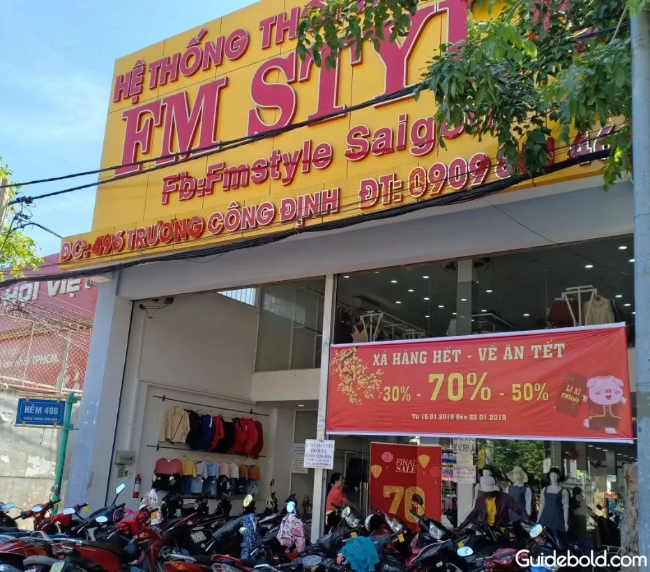 Shop quần áo nữ ở Bà Rịa FM Style